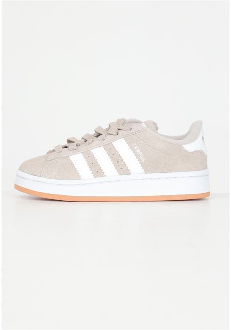 Beige sneakers for boys and girls Campus 00s ADIDAS ORIGINALS | JI4462.